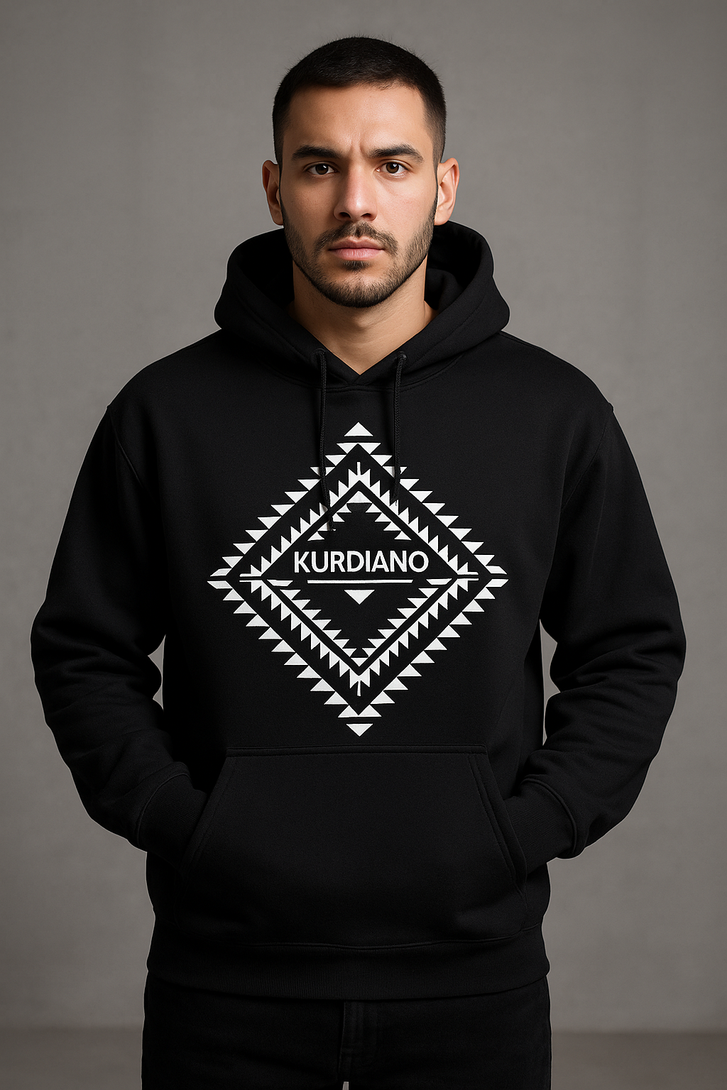 Heritage Hoodie – Black & White Edition